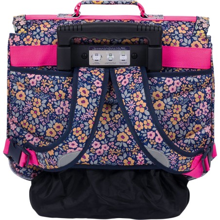 Cartable à Roulettes 38cm Elena Bleu