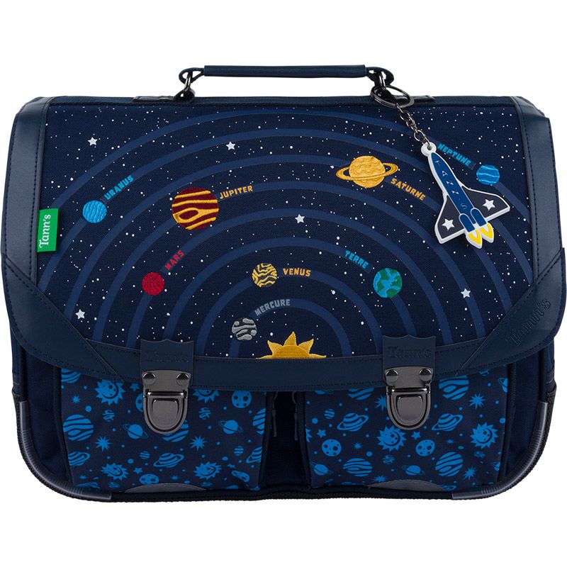 Cartable 35cm Gabriel Bleu Marine