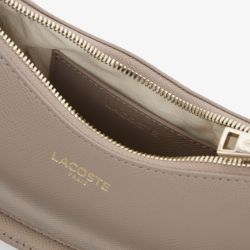 Sac Porté Epaule Demi Lune Champs-Elysées en Cuir