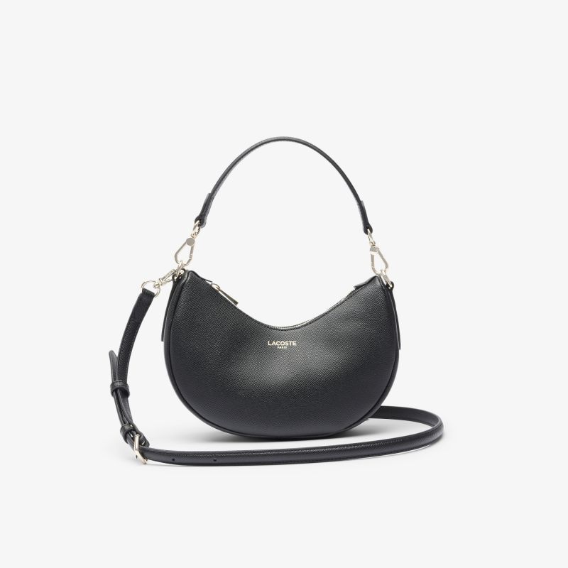 Sac Porté Epaule Demi Lune Champs-Elysées en Cuir