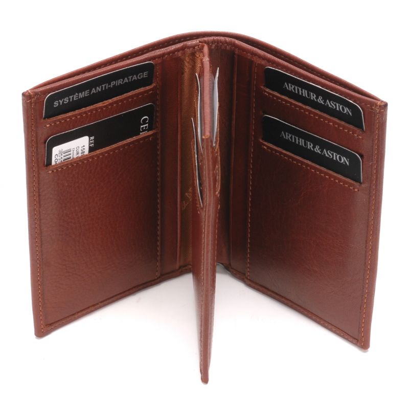 Portefeuille Pablo en Cuir Plongé