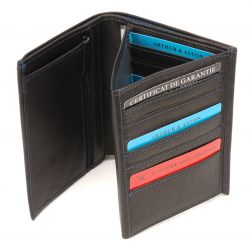 Grand Portefeuille Pablo en Cuir Plongé