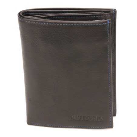 Grand Portefeuille Pablo en Cuir Plongé