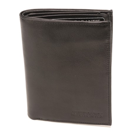 Grand Portefeuille Pablo en Cuir Plongé