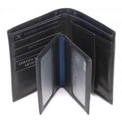Portefeuille et Porte-Cartes Pablo en Cuir Plongé