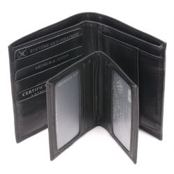 Portefeuille et Porte-Cartes Pablo en Cuir Plongé