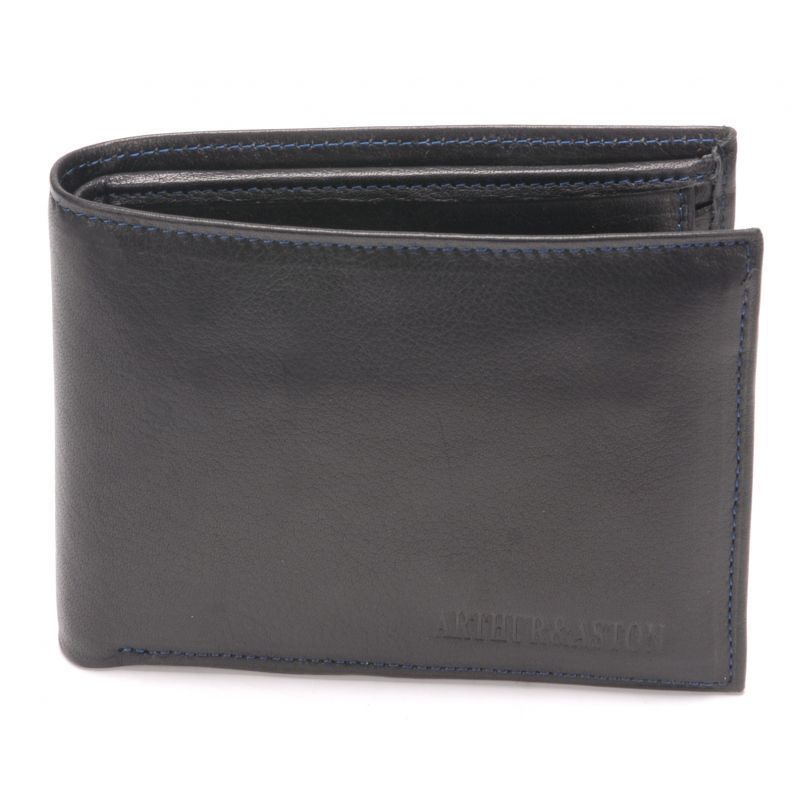 Portefeuille Italien et Porte-Cartes Pablo en Cuir Plongé