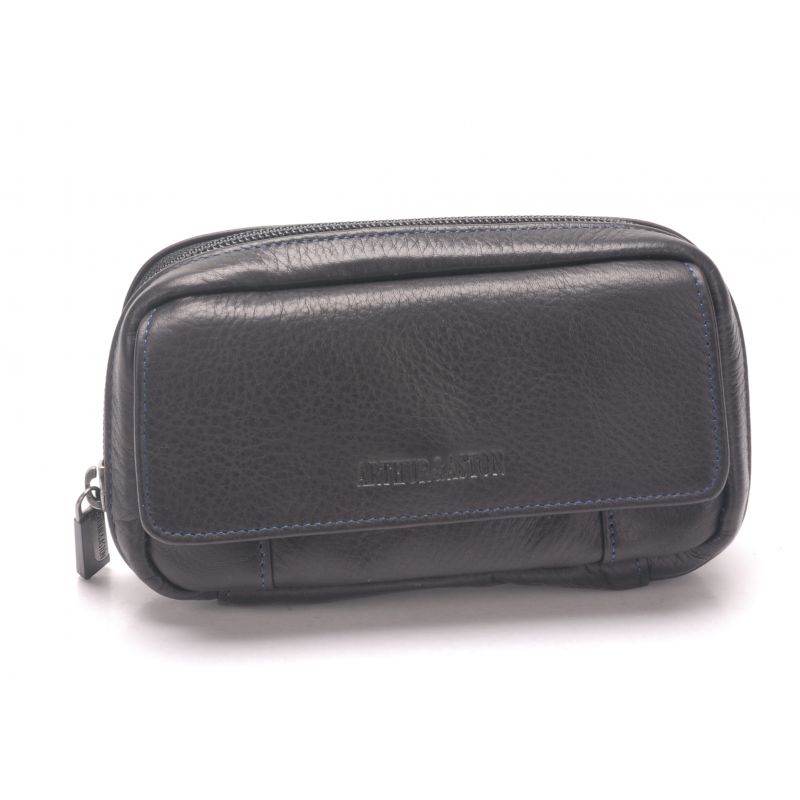 Pochette Ceinture Pablo en Cuir Plongé