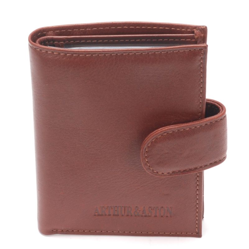 Porte-Cartes à Pression Pablo en Cuir Plongé