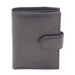 Porte-Cartes à Pression Pablo en Cuir Plongé