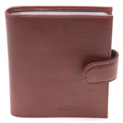 Grand Porte-Cartes à Pression Pablo en Cuir Plongé