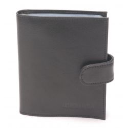 Grand Porte-Cartes à Pression Pablo en Cuir Plongé