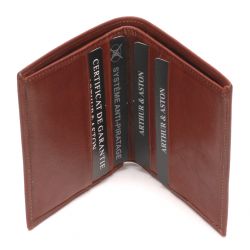 Porte-Cartes Pablo en Cuir Plongé