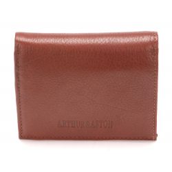 Porte-Monnaie et Cartes Pablo en Cuir Plongé