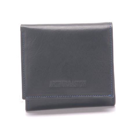 Porte-Monnaie et Cartes Pablo en Cuir Plongé
