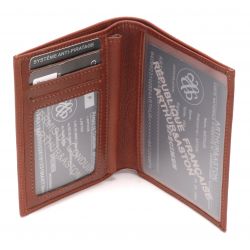 Portefeuille Pablo en Cuir Plongé