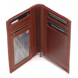 Portefeuille Pablo en Cuir Plongé