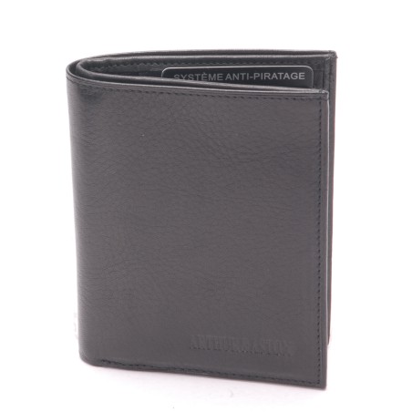 Portefeuille Pablo en Cuir Plongé