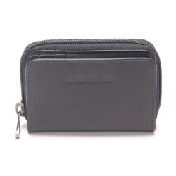 Petit Porte-Monnaie et Cartes Pablo en Cuir Plongé