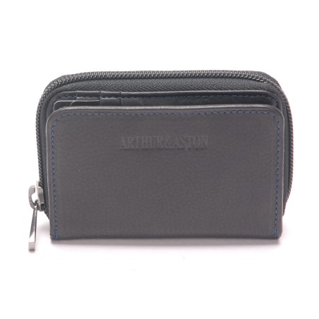 Petit Porte-Monnaie et Cartes Pablo en Cuir Plongé