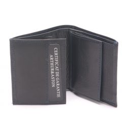 Portefeuille Pablo en Cuir Plongé