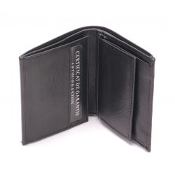 Portefeuille Pablo en Cuir Plongé