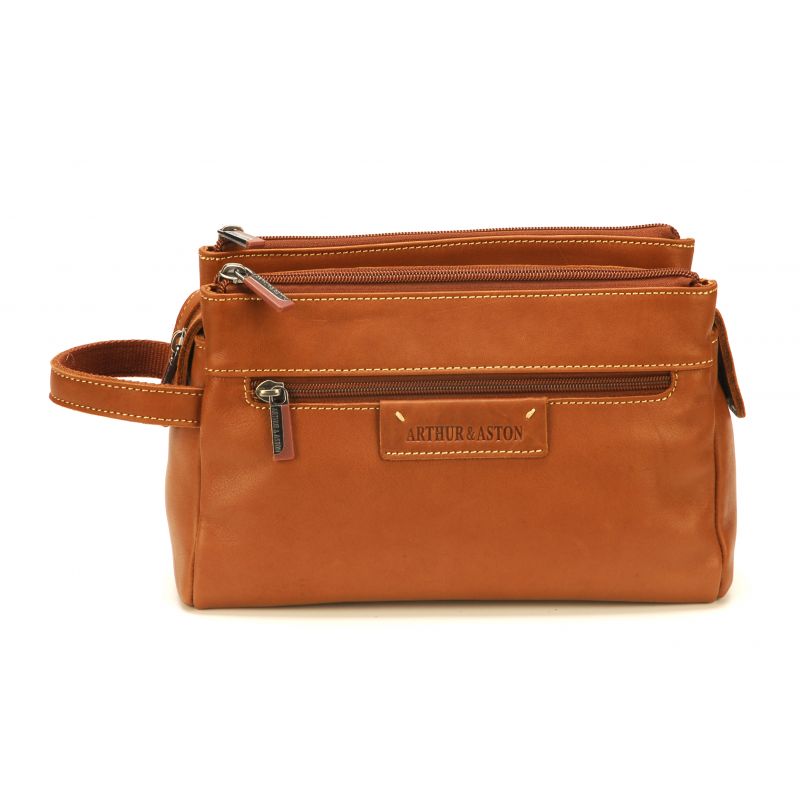 Trousse de Toilette Johany en Cuir - Arthur & Aston
