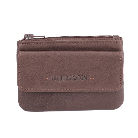 Petit Porte-Monnaie Zippé Johany en Cuir - Arthur & Aston