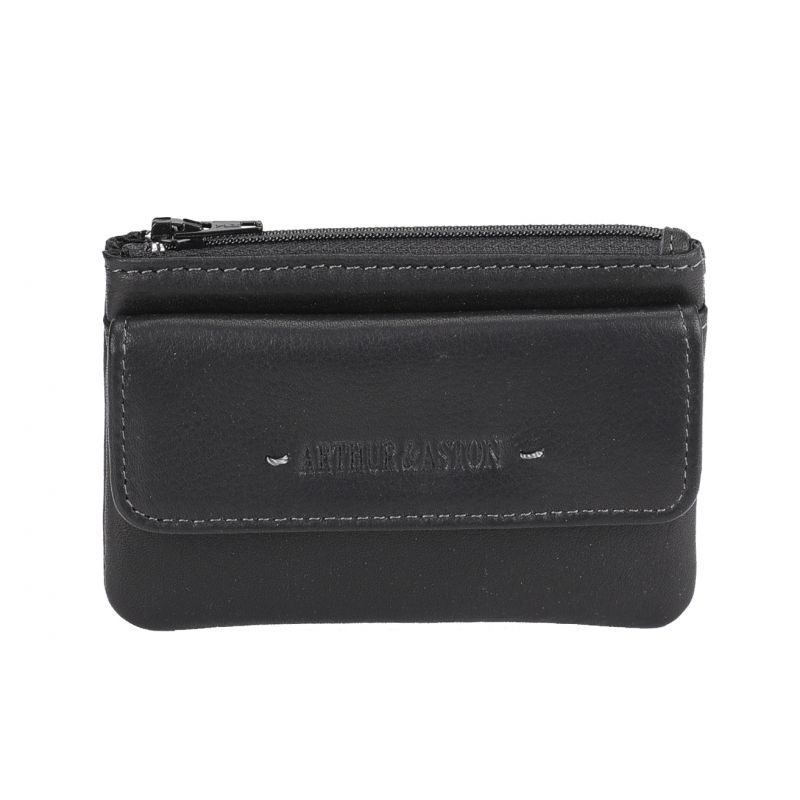 Petit Porte-Monnaie Zippé Johany en Cuir - Arthur & Aston