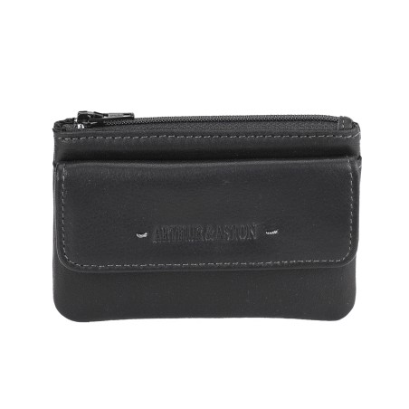 Petit Porte-Monnaie Zippé Johany en Cuir - Arthur & Aston