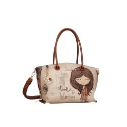 Grand Sac Baguette Tulip en Synthétique