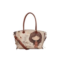 Grand Sac Baguette Tulip en Synthétique