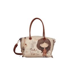 Grand Sac Baguette Tulip en Synthétique