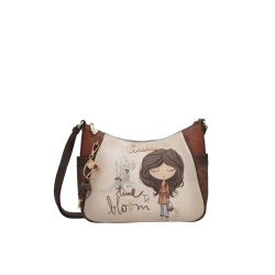 Grand Sac Bandoulière Tulip en Synthétique