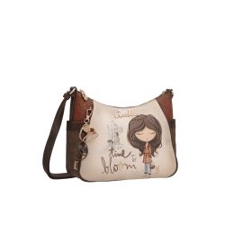 Grand Sac Bandoulière Tulip en Synthétique
