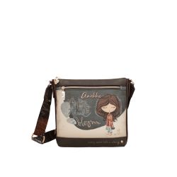 Sac Bandoulière Carré Tulip en Synthétique