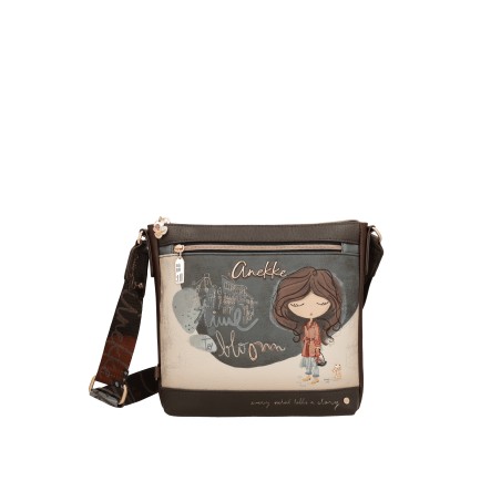 Sac Bandoulière Carré Tulip en Synthétique