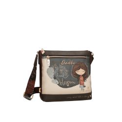 Sac Bandoulière Carré Tulip en Synthétique