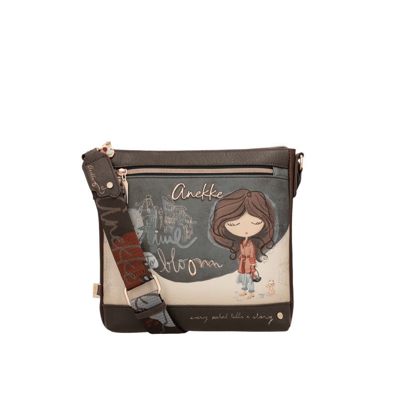 Sac Bandoulière Carré Tulip en Synthétique