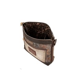 Sac Bandoulière Carré Tulip en Synthétique