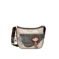 Sac Bandoulière Moyen Tulip en Synthétique