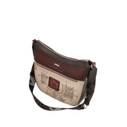 Sac Bandoulière Moyen Tulip en Synthétique