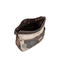 Sac Bandoulière Moyen Tulip en Synthétique