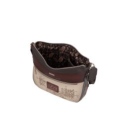 Sac Bandoulière Moyen Tulip en Synthétique