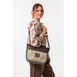 Sac Bandoulière Moyen Tulip en Synthétique