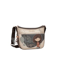 Sac Bandoulière Moyen Tulip en Synthétique