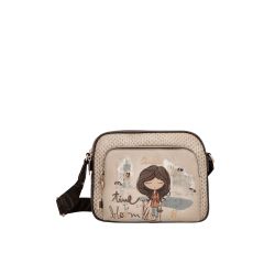 Sac Bandoulière Moyen Tulip en Synthétique