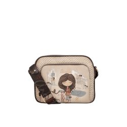 Sac Bandoulière Moyen Tulip en Synthétique