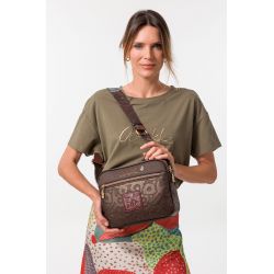 Sac Bandoulière Moyen Tulip en Synthétique