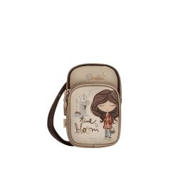 Mini Sac Bandoulière avec Poche Tulip en Synthétique